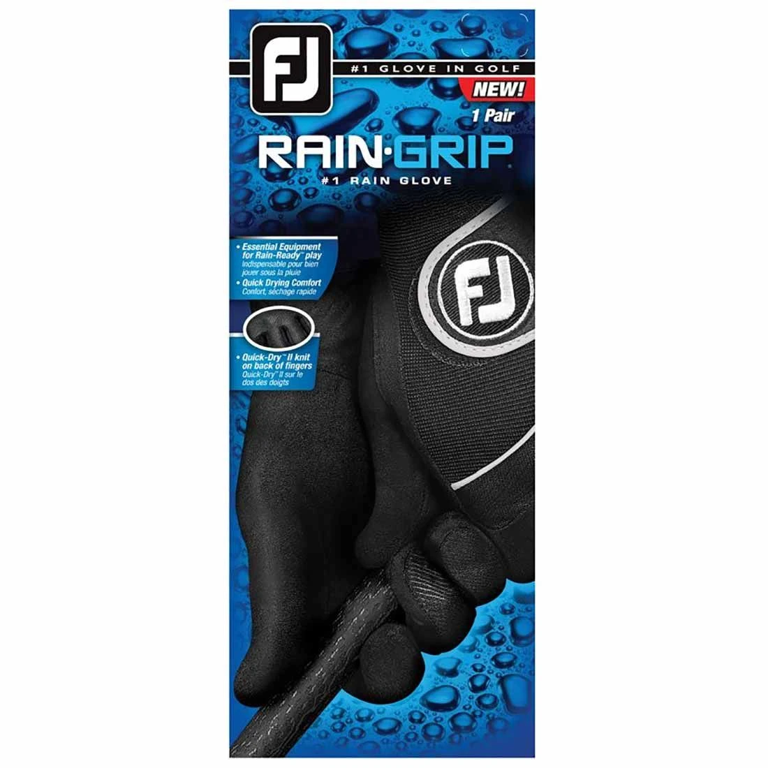 FootJoy Women's RainGrip Golf Gloves - Pair 1 FootJoy Women's RainGrip Golf Gloves - Pair