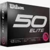 Wilson Staff Wilson 50 Elite Pink Personalized Golf Balls