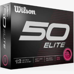 Wilson Staff Wilson 50 Elite Pink Personalized Golf Balls