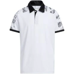 Adidas 2022 Boys Print Colorblock Polo -Golf Discount Store adidas 2022 boys print colorblock polo white itempicture