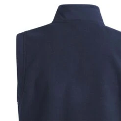 Adidas Boys Fleece Layering Vest -Golf Discount Store adidas 2023 boys fleece layering vest collegiate navy detail1 itempicture