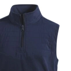Adidas Boys Fleece Layering Vest -Golf Discount Store adidas 2023 boys fleece layering vest collegiate navy detail3 itempicture