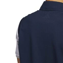 Adidas Elevated Quarter Zip Vest -Golf Discount Store adidas 2023 elevated quarter zip vest collegiate navy detail1 itempicture
