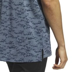 Adidas Go To Printed Polo -Golf Discount Store adidas 2023 go to printed polo arctic night detail1 itempicture