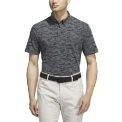 Adidas Go To Printed Polo -Golf Discount Store adidas 2023 go to printed polo black itempicture
