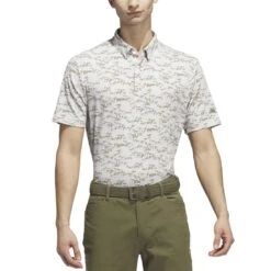 Adidas Go To Printed Polo -Golf Discount Store adidas 2023 go to printed polo white itempicture