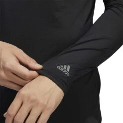 Adidas UPF Base Layer -Golf Discount Store adidas 2023 upf base layer black detail 2 itempicture