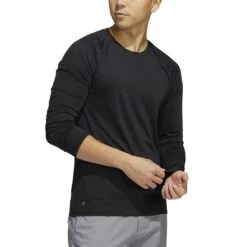 Adidas UPF Base Layer -Golf Discount Store adidas 2023 upf base layer black side itempicture