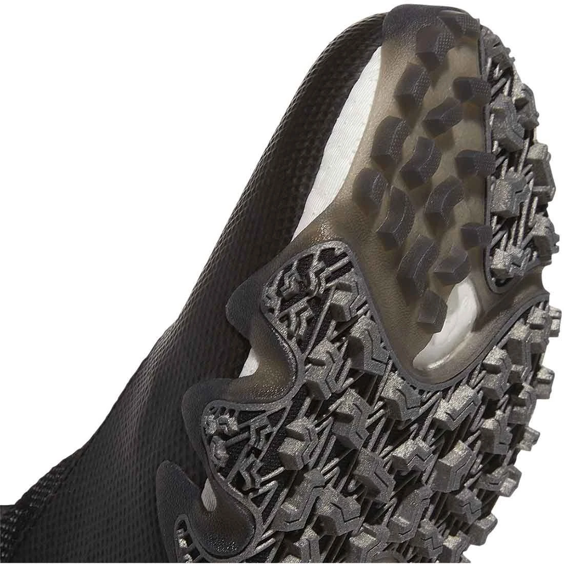 Adidas Codechaos 22 BOA Golf Shoes Black/Dark Silver Metallic/Impact Orange 5 Adidas Codechaos 22 BOA Golf Shoes Black/Dark Silver Metallic/Impact Orange - Image 5