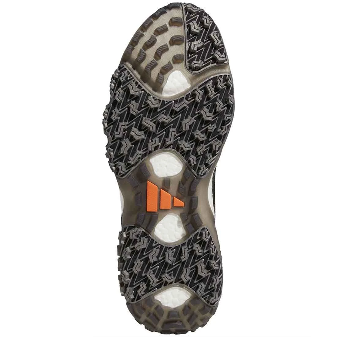 Adidas Codechaos 22 BOA Golf Shoes Black/Dark Silver Metallic/Impact Orange 2 Adidas Codechaos 22 BOA Golf Shoes Black/Dark Silver Metallic/Impact Orange - Image 2