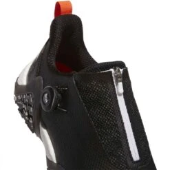 Adidas Codechaos 22 BOA Golf Shoes Black/Dark Silver Metallic/Impact Orange 8 Adidas Codechaos 22 BOA Golf Shoes Black/Dark Silver Metallic/Impact Orange -Golf Discount Store adidas codechaos 22 boa golf shoes core black top detail itempicture