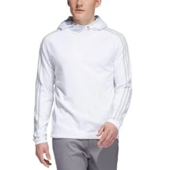 Adidas 3-Stripes COLD.RDY Hoodie -Golf Discount Store adidas fw22 3 stripes cold rdy hoodie white front itempicture