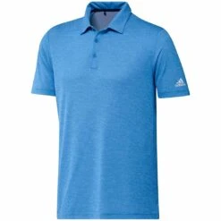 Adidas Heather Heat.Rdy Polo -Golf Discount Store adidas fw22 heather heat.rdy polo pulse blue itempicture