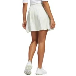 Adidas Women's 16 Inch Printed Frill Skort -Golf Discount Store adidas fw22 womens 16 inch printed frill skort white back itempicture