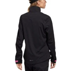 Adidas Women's RAIN.RDY Jacket -Golf Discount Store adidas fw22 womens rain rdy jacket black back itempicture