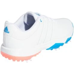 Adidas Juniors Tour360 Infinity Golf Shoes White/Iron/Blue Rush -Golf Discount Store adidas juniors tour360 infinity golf shoes white iron blue rush gv9665 heel itempicture