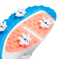 Adidas Juniors Tour360 Infinity Golf Shoes White/Iron/Blue Rush -Golf Discount Store adidas juniors tour360 infinity golf shoes white iron blue rush gv9665 sole detail itempicture