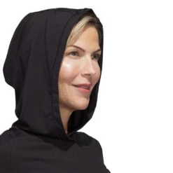 Adidas Women's Performance Hoodie 11 Adidas Women's Performance Hoodie -Golf Discount Store adidas ss23 womens performance hoodie black detail1 itempicture