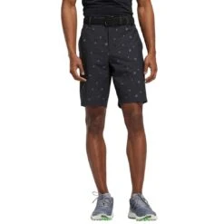 Adidas Ultimate365 Allover Print Shorts -Golf Discount Store adidas ultimate365 allover print shorts black itempicture