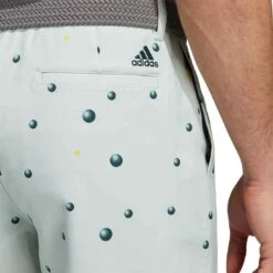 Adidas Ultimate365 Allover Print Shorts -Golf Discount Store adidas ultimate365 allover print shorts linen green detail itempicture