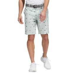 Adidas Ultimate365 Allover Print Shorts -Golf Discount Store adidas ultimate365 allover print shorts linen green itempicture