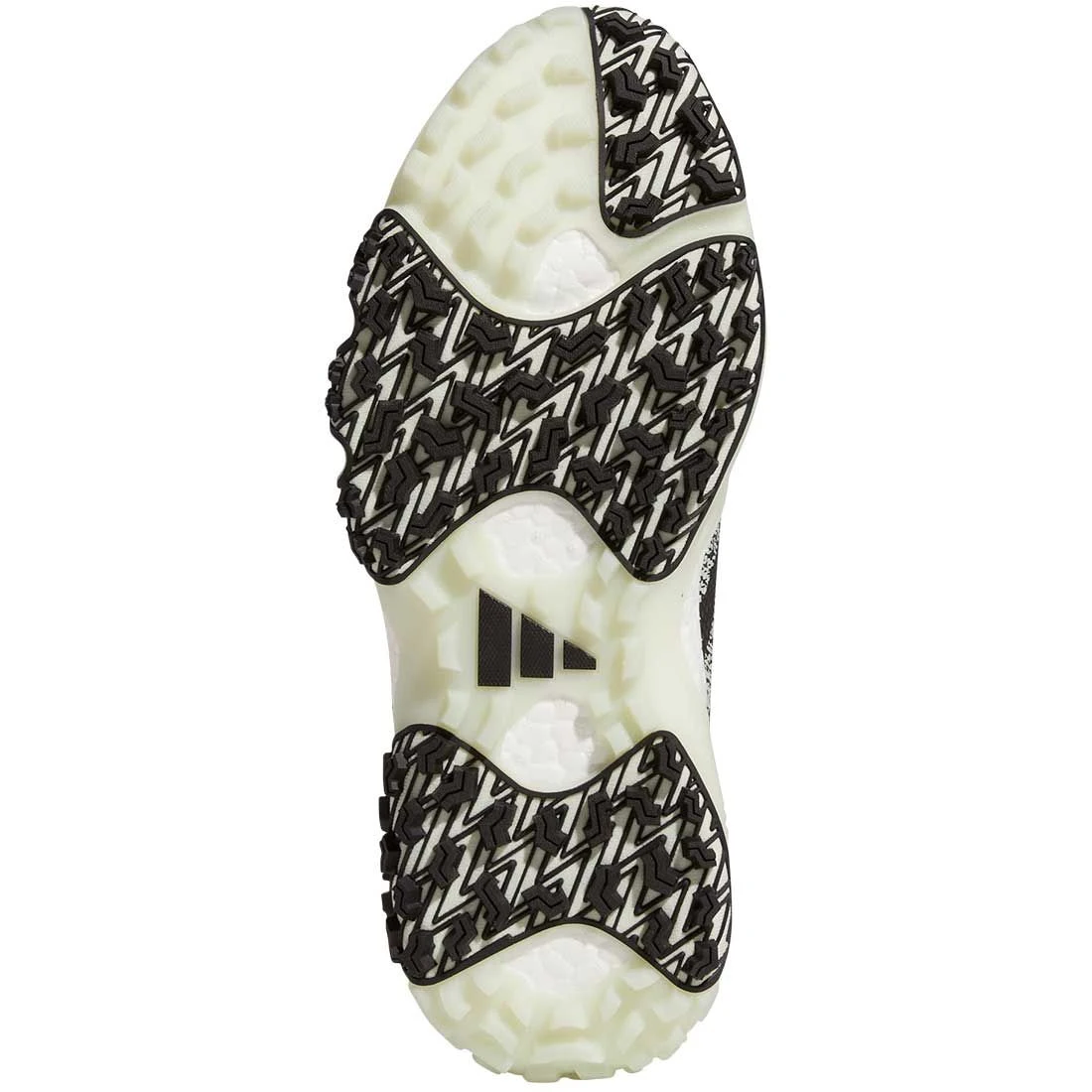 Adidas Women's Codechaos 22 BOA Golf Shoes Black/Linen Green/Dark Silver 2 Adidas Women's Codechaos 22 BOA Golf Shoes Black/Linen Green/Dark Silver - Image 2