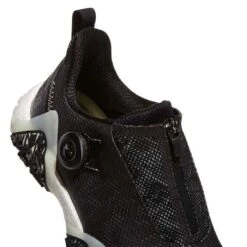 Adidas Women's Codechaos 22 BOA Golf Shoes Black/Linen Green/Dark Silver 12 Adidas Women's Codechaos 22 BOA Golf Shoes Black/Linen Green/Dark Silver -Golf Discount Store adidas womens codechaos 22 boa golf shoes black linen green top detail itempicture