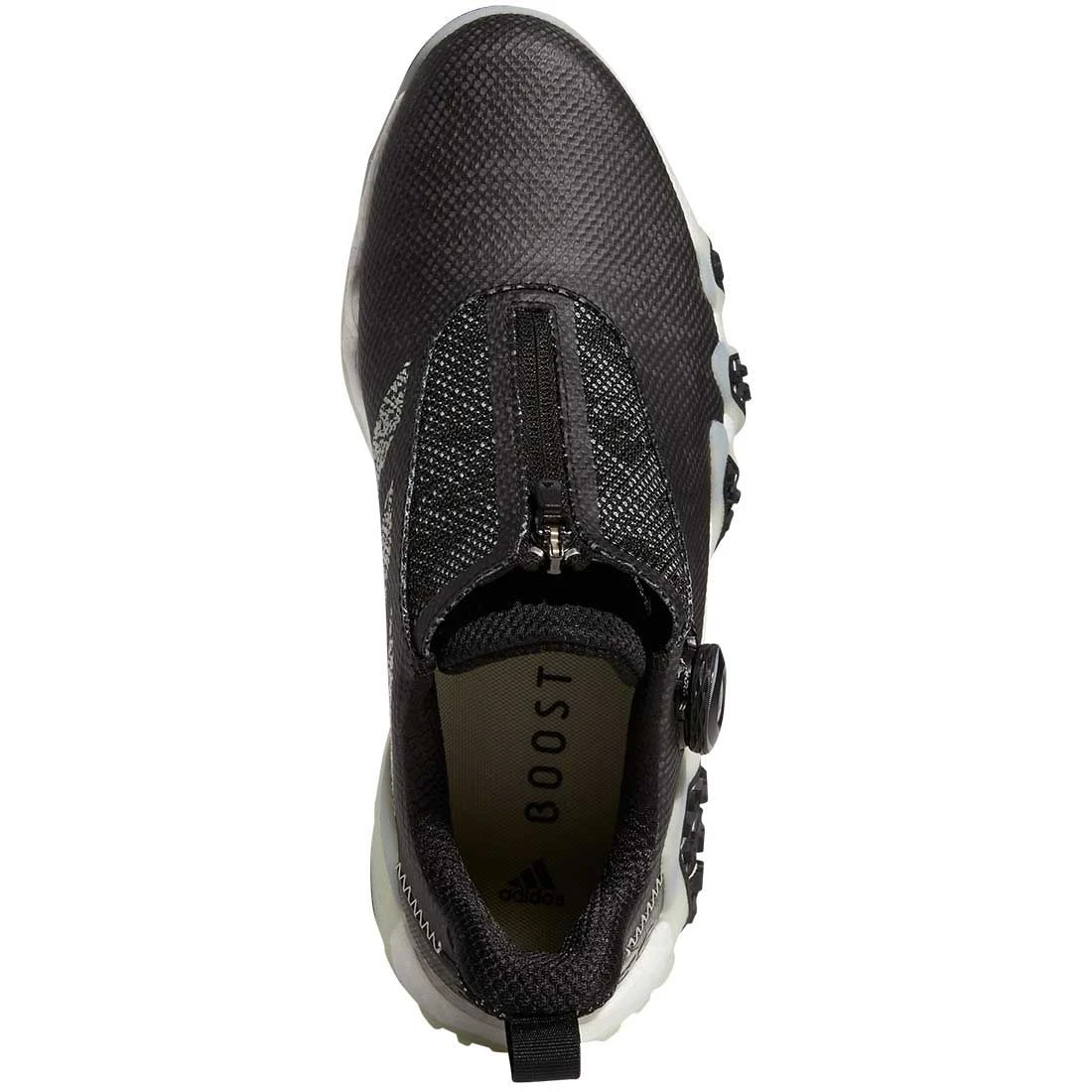 Adidas Women's Codechaos 22 BOA Golf Shoes Black/Linen Green/Dark Silver 5 Adidas Women's Codechaos 22 BOA Golf Shoes Black/Linen Green/Dark Silver - Image 5
