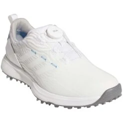 Adidas Women's S2G BOA Golf Shoes White/Grey Two -Golf Discount Store adidas womens s2g boa golf shoes white grey two gv9778 front itempicture