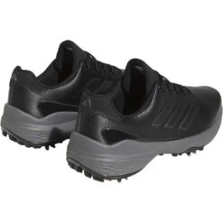 Adidas ZG23 Golf Shoes Black/Silver -Golf Discount Store adidas zg23 golf shoes black silver gw1178 back itempicture
