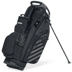 BagBoy Chiller Hybrid Stand Bag -Golf Discount Store bagboy 2024 chiller hybrid stand bag charcoal stars stripes itempicture