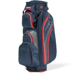 BagBoy Revolver XP Cart Bag -Golf Discount Store bagboy 2024 revolver xp cart bag navy charcoal red itempicture