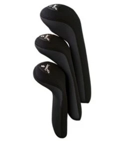 Pro Active Sports Stealth Headcovers 3-Pack -Golf Discount Store black 7361