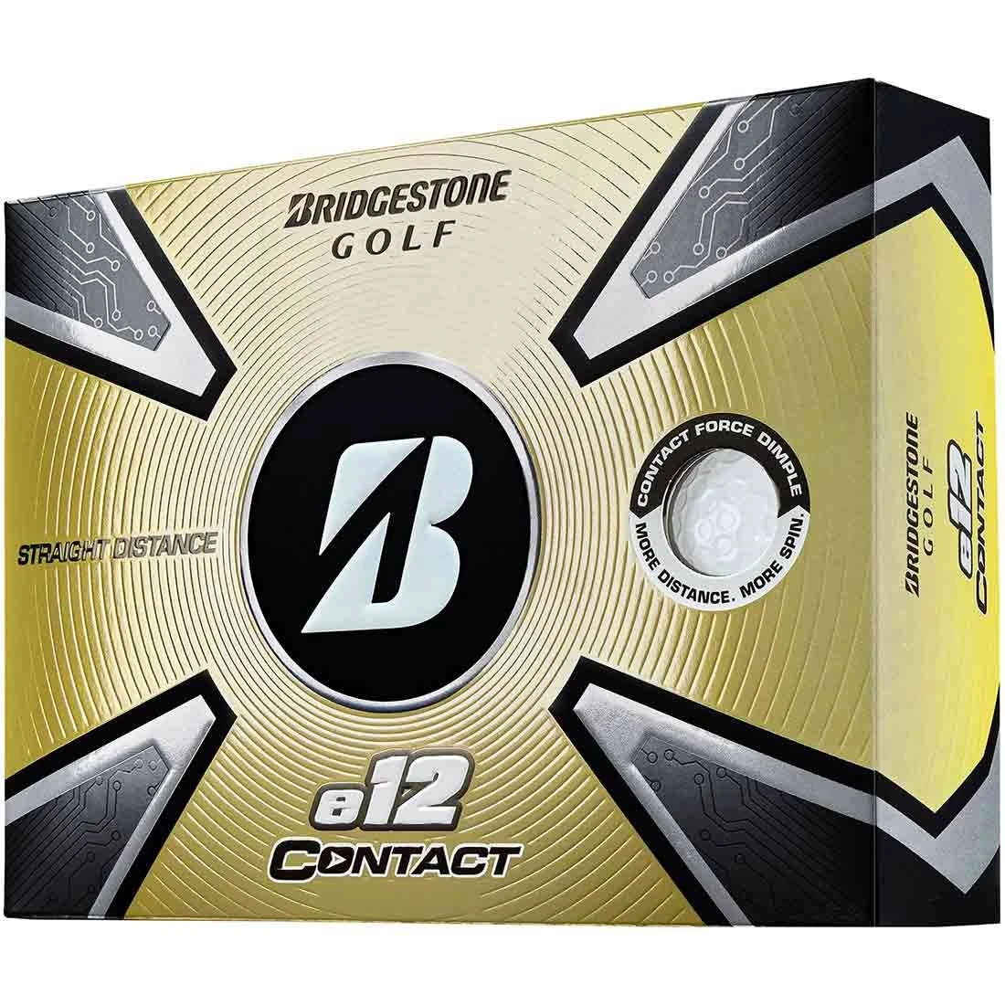 Bridgestone E12 Contact Golf Balls 1 Bridgestone E12 Contact Golf Balls