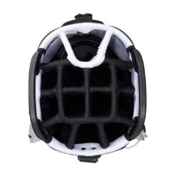 Callaway 2023 Chev 14 Cart Bag -Golf Discount Store callaway 2023 chev 14 cart bag black white sage top itempicture