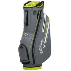 Callaway 2023 Chev 14 Cart Bag -Golf Discount Store callaway 2023 chev 14 cart bag charcoal flo yellow itempicture