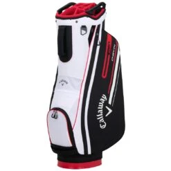 Callaway 2023 Chev 14 Cart Bag -Golf Discount Store callaway 2023 chev 14 cart bag white black fire itempicture
