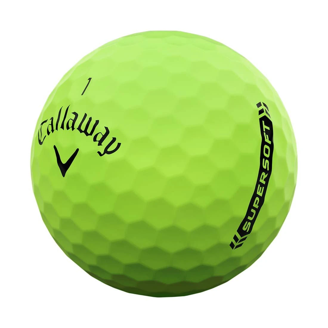 Callaway Supersoft Matte Green Personalized Golf Balls 2 Callaway Supersoft Matte Green Personalized Golf Balls - Image 2