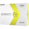 Callaway Supersoft Yellow Personalized Golf Balls