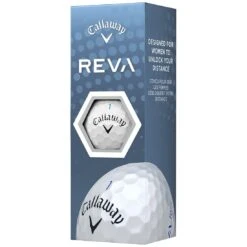 Callaway Women's REVA Golf Balls -Golf Discount Store callaway 2023 womens reva pearl golf balls sleeve itempicture
