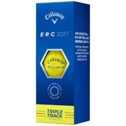 Callaway ERC Soft Yellow Golf Balls -Golf Discount Store callaway 23 erc soft yellow golf balls sleeve itempicture