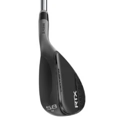 Cleveland RTX Full-Face Black Satin Wedge -Golf Discount Store cleveland rtx full face black satin wedge top itempicture