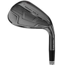 Cleveland Smart Sole 4 Black Satin G Wedge