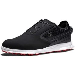FootJoy Superlites XP BOA Golf Shoes Black -Golf Discount Store footjoy superlites xp boa golf shoes black toe itempicture