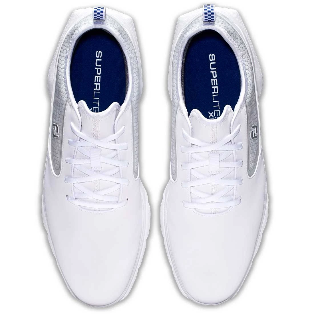 FootJoy Superlites XP Golf Shoes White/Blue 6 FootJoy Superlites XP Golf Shoes White/Blue - Image 6