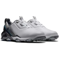 FootJoy Tour Alpha Golf Shoes White/Grey/Blue 11 FootJoy Tour Alpha Golf Shoes White/Grey/Blue -Golf Discount Store footjoy tour alpha golf shoes white grey blue pair itempicture