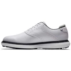 FootJoy Traditions SL Golf Shoes White -Golf Discount Store footjoy traditions sl golf shoes white 57927 side itempicture