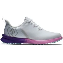 FootJoy Women's Fuel Sport Golf Shoes White/Purple
