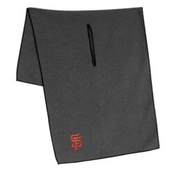 Team Effort MLB 19 X 41 Grey Microfiber Towel -Golf Discount Store mcarthur sports mlb grey microfiber towel san francisco giants