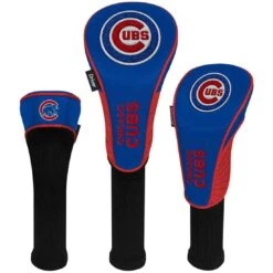 Team Effort MLB Set Of 3 Headcovers -Golf Discount Store mcarthur sports mlb set of 3 headcovers chicago cubs